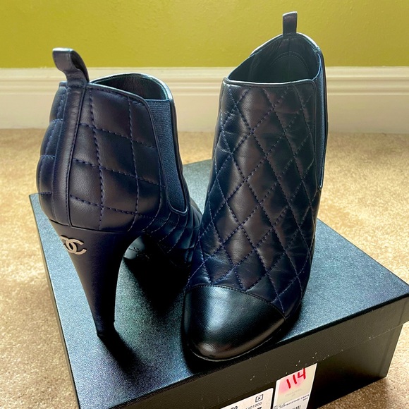 Authentic Chanel Booties - Picture 1 of 5